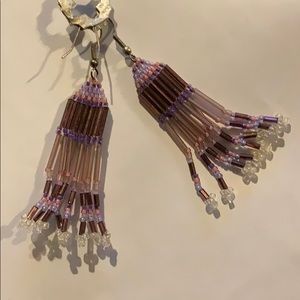 Handmade beaded earrings